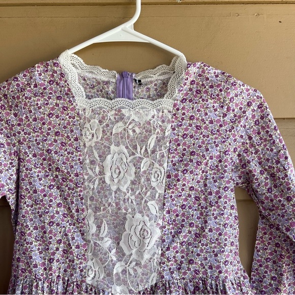 Scarlet Darkness Girls Victorian/renaissance Long Dress Size 9-10 years - Picture 6 of 8